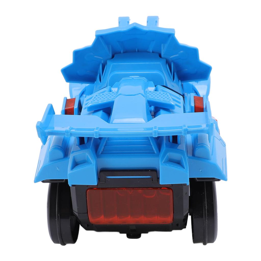 Transforming Car Dinosaur Toy Battery Powered Electric Dinosaur Car with Light Music for Toddlers