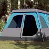VidaXL Dome Family Tent 10 Person Blue Quick Release, Tent, Garden Tent, Outdoor Shelter, Camping Tent, 4004240