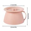 Orinatoio da esterno 1.5L Vaso da pipì con coperchio e manico per uomini Secchio da camera per uomini Gioventù Donne Marito Figlia Figlio Moglie Ragazzi Famiglia