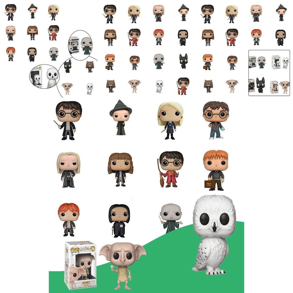 Potter 10cm Charakter Figur Puppe Funko Pop Serie Modell Spielzeug Verschiedene Modell