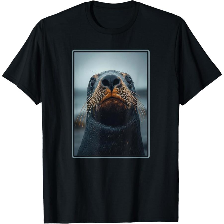 

Морские львы Футболка с морским львом(9) XXXXXL чёрный