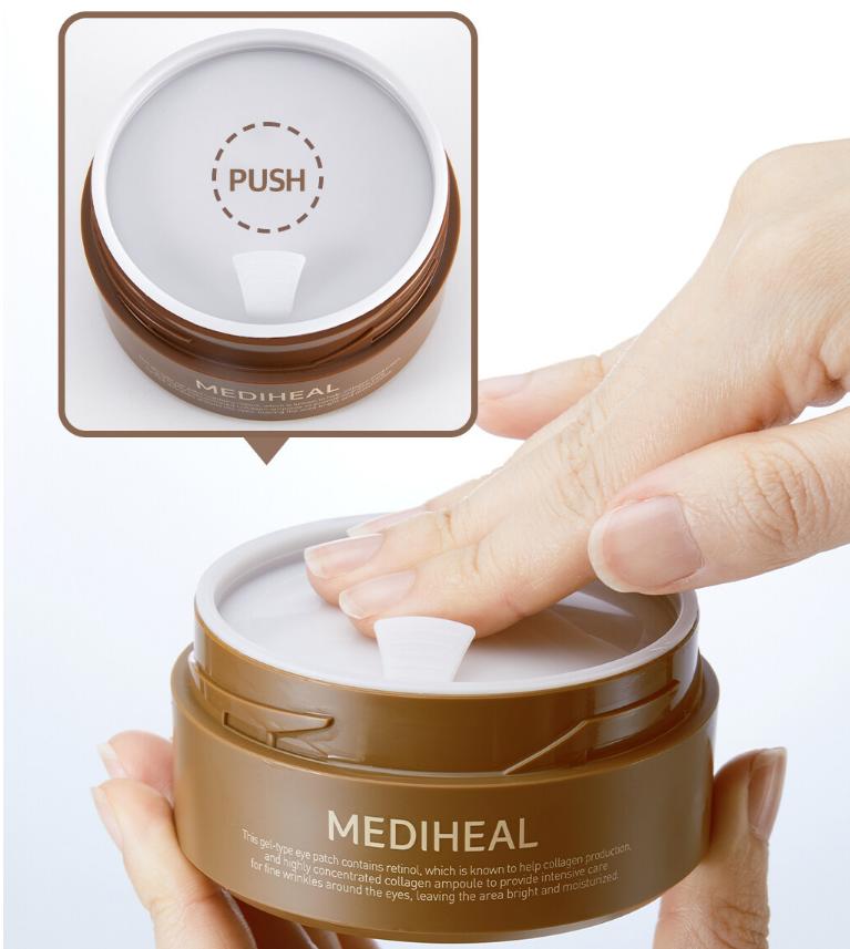 Mediheal NEW Retinol Collagen Eye Ampoule Patch 60pcs / Eye Patch