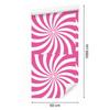 Hippie background wallpaper powder pink, white and purple 50x1000
