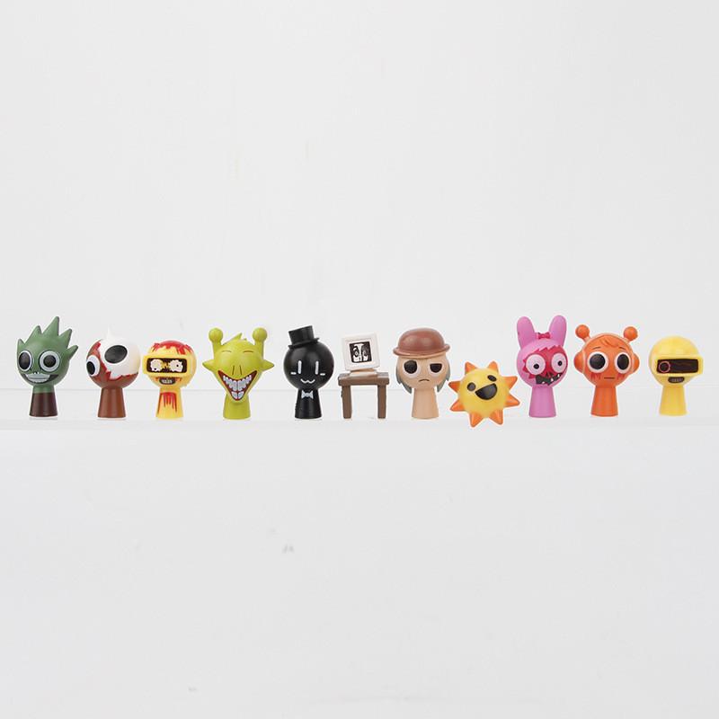 Incredibox Pvc Rytmická Krabička Hudební Figurka Sada Pro Děti