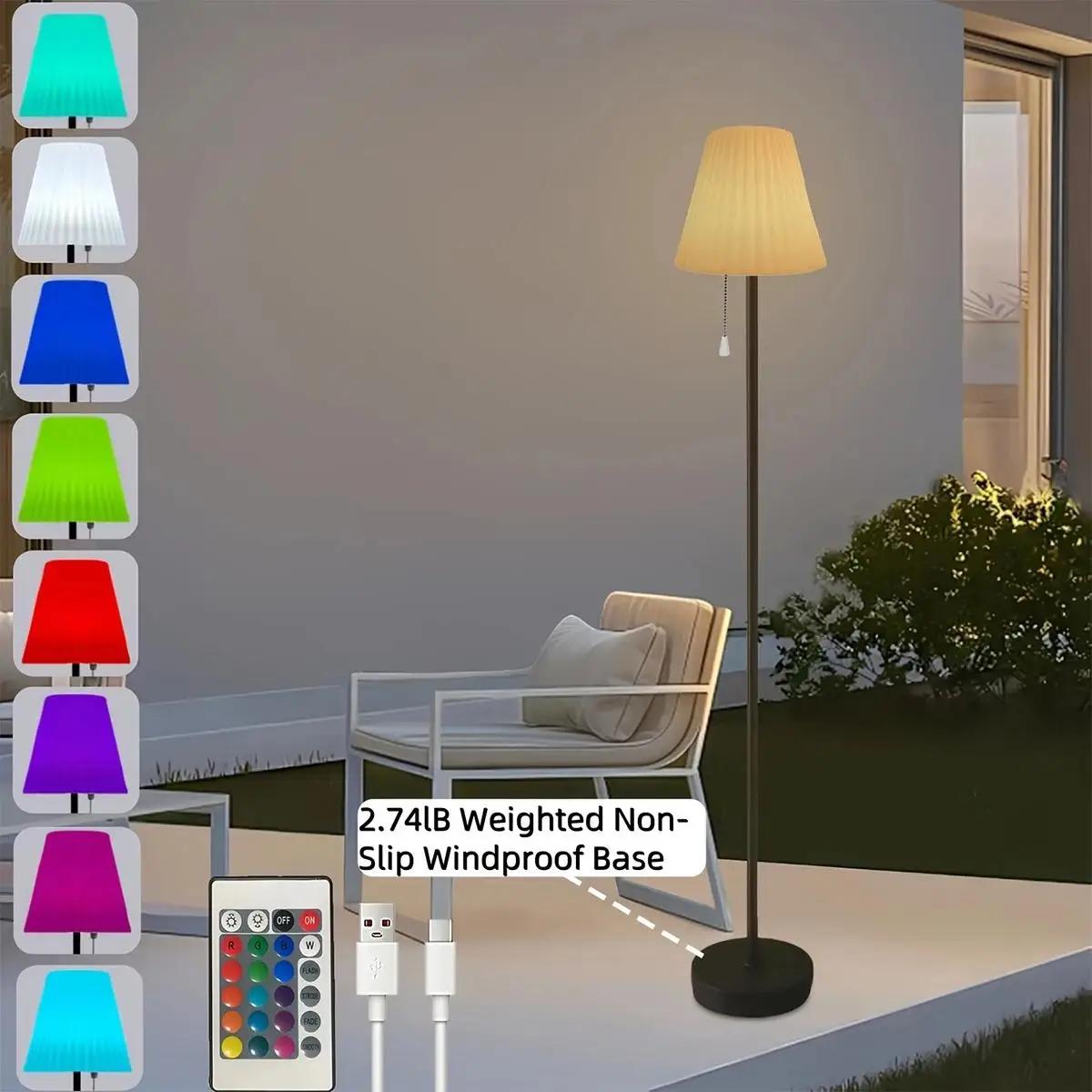 

Светодиодный напольный светильник, солнечный атмосферный свет для спальни с регулируемыми лампами, угловые RGB-роскошные лампы для гостиной, простой скандинавский дизайн