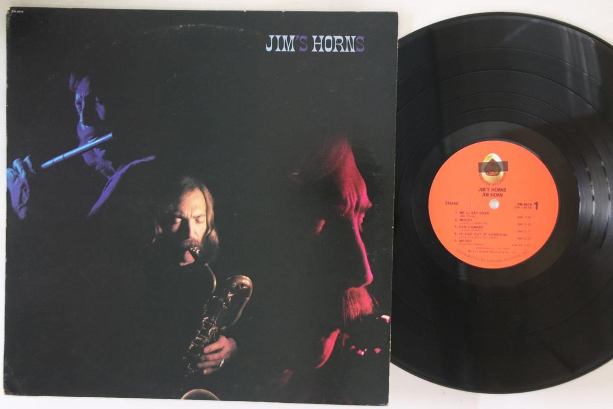 

LP Record JIM HORN - Jim s Horns SW8918 SHELTER 1973 US Jazz Used