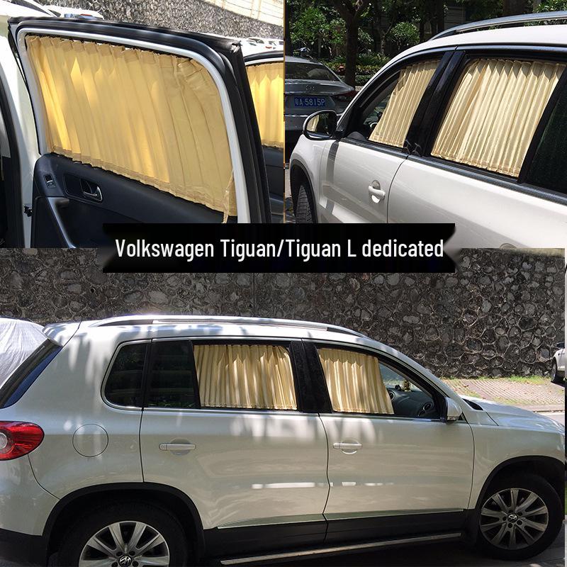 

Volkswagen Tiguan Tiguan L Выдвижные солнцезащитные шторки на боковые окна: Затемнение, Теплоизоляция, Конфиденциальность, Направляющие вверх/вниз.