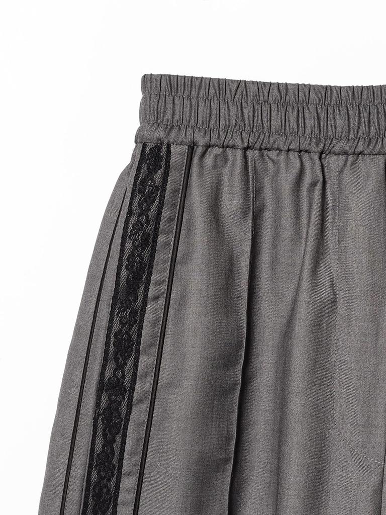 Calças Femininas Ray Beams Lace Line Track Cinza 1,