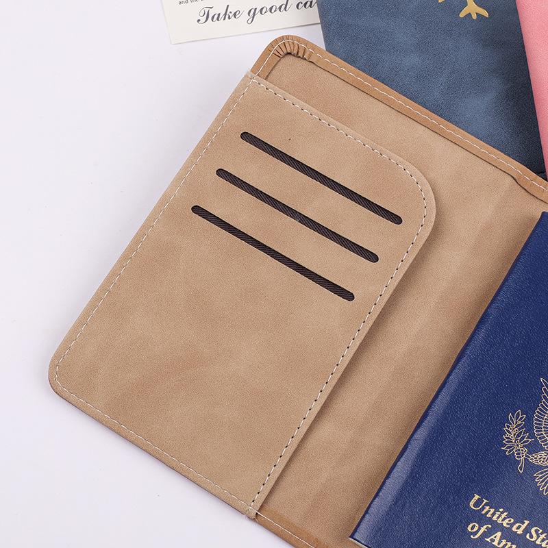 New PU Passport Holder Ticket Passport Covers Travel Passport Protective Cover ID Credit Card Holder Travel Accessories
