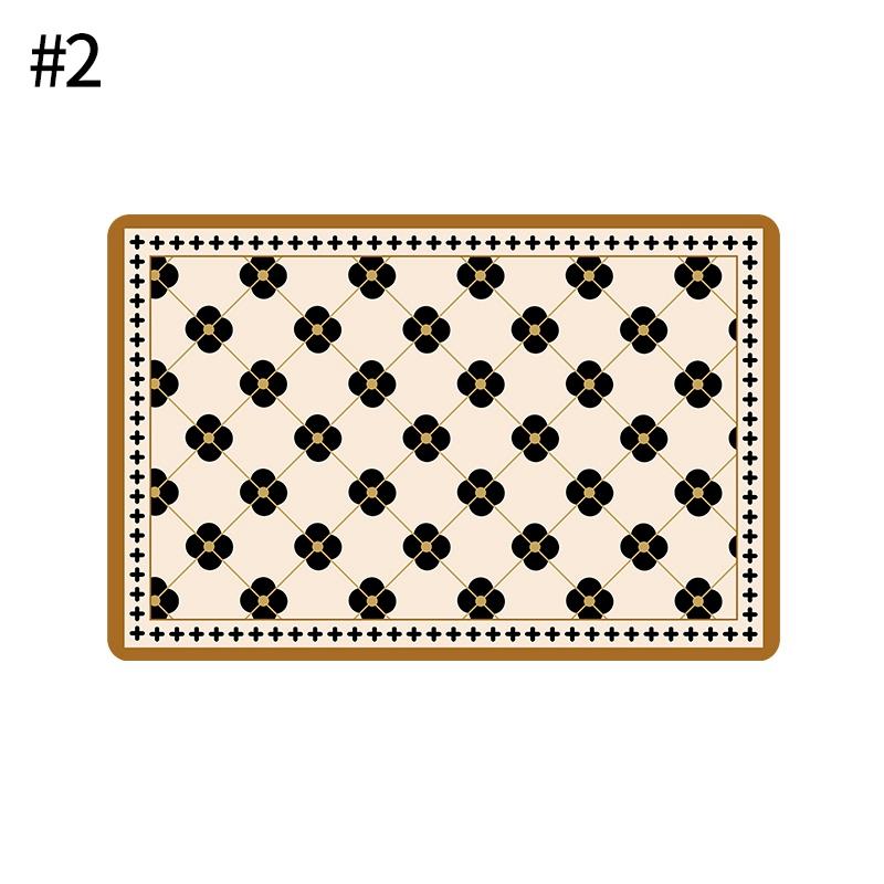 Quick Drying Dish Mat Printed Kitchen Tableware Coffee Draining Pad Dinnerware Cup Bottle Placemat Super Absorbent CoffeeMats