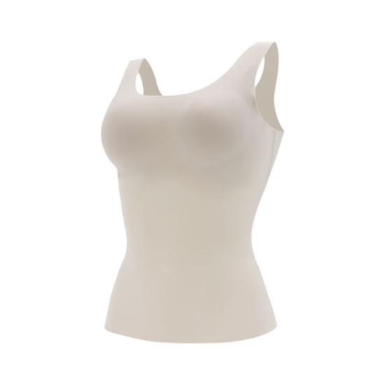 Skinny Five Sheer Bra Top Organic 3colors (Black/White/Skin S~XXL)