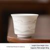 Shangqi Hand-painted Ink Wash Mountain Tea Cups - Set of 3