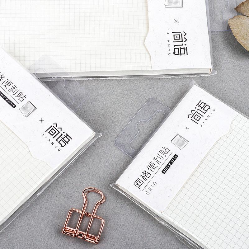 A6 A7 A8 Line Grid Blank Waterproof Transparent Memo Sticky Note Paper Daily To Do It Check List Paperlaria School Stationery