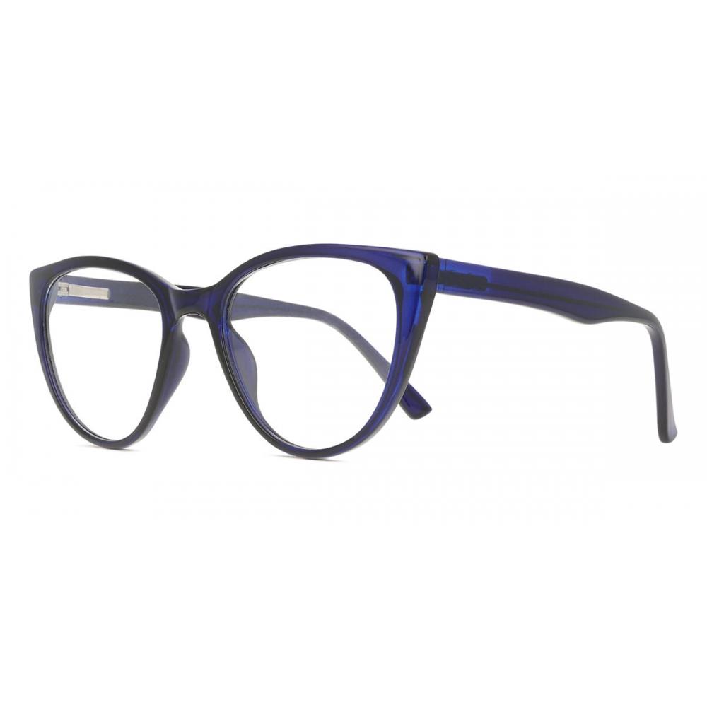 Full Rim Cat Eye Frosted Blue Smartbuy Collection Silja Cp113f Fashion Women Eyeglasses
