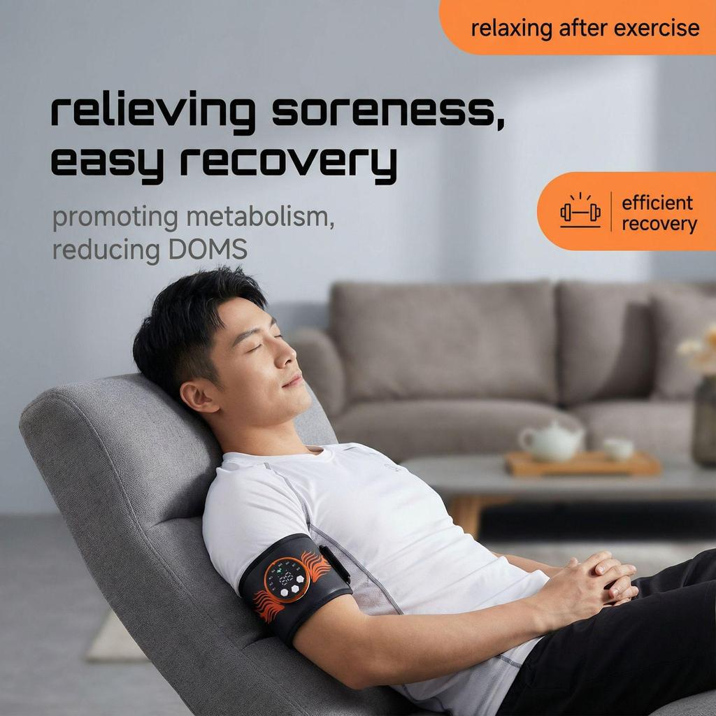 Intelligenter EMS-Armmassager für Muskelaufbau und Fitness