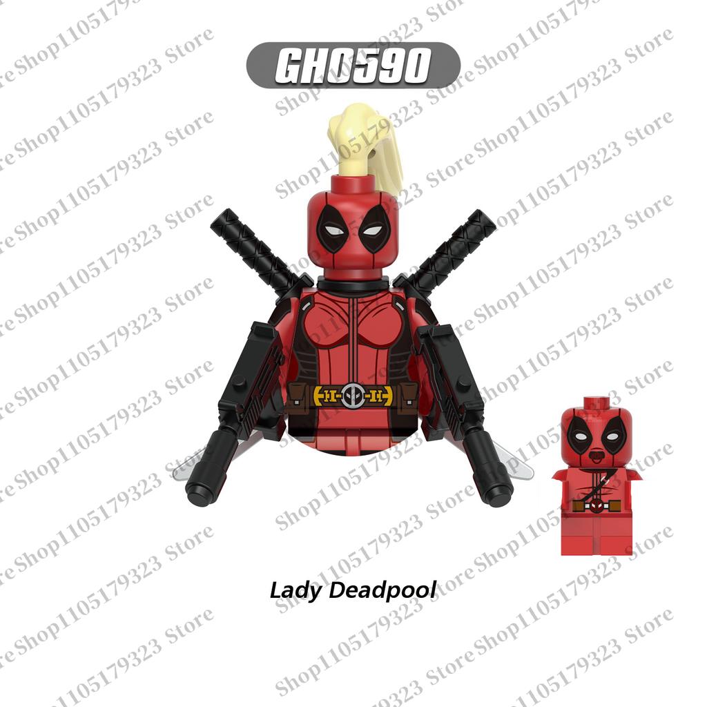 Hot building block toys children's mini brick Superhero Joker Two-Face Robin assembly toys party festival collection gifts