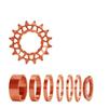 ENELL Single Speed Flywheel Conversion Kit 18T HG Cassette Cog MTB Road Bike Sprocket for Freewheel Chain Bicycle Freewheel