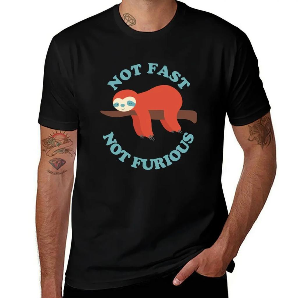 Not Fast, Not Furious T-Shirt vintage graphic tee hippie clothes men t shirts