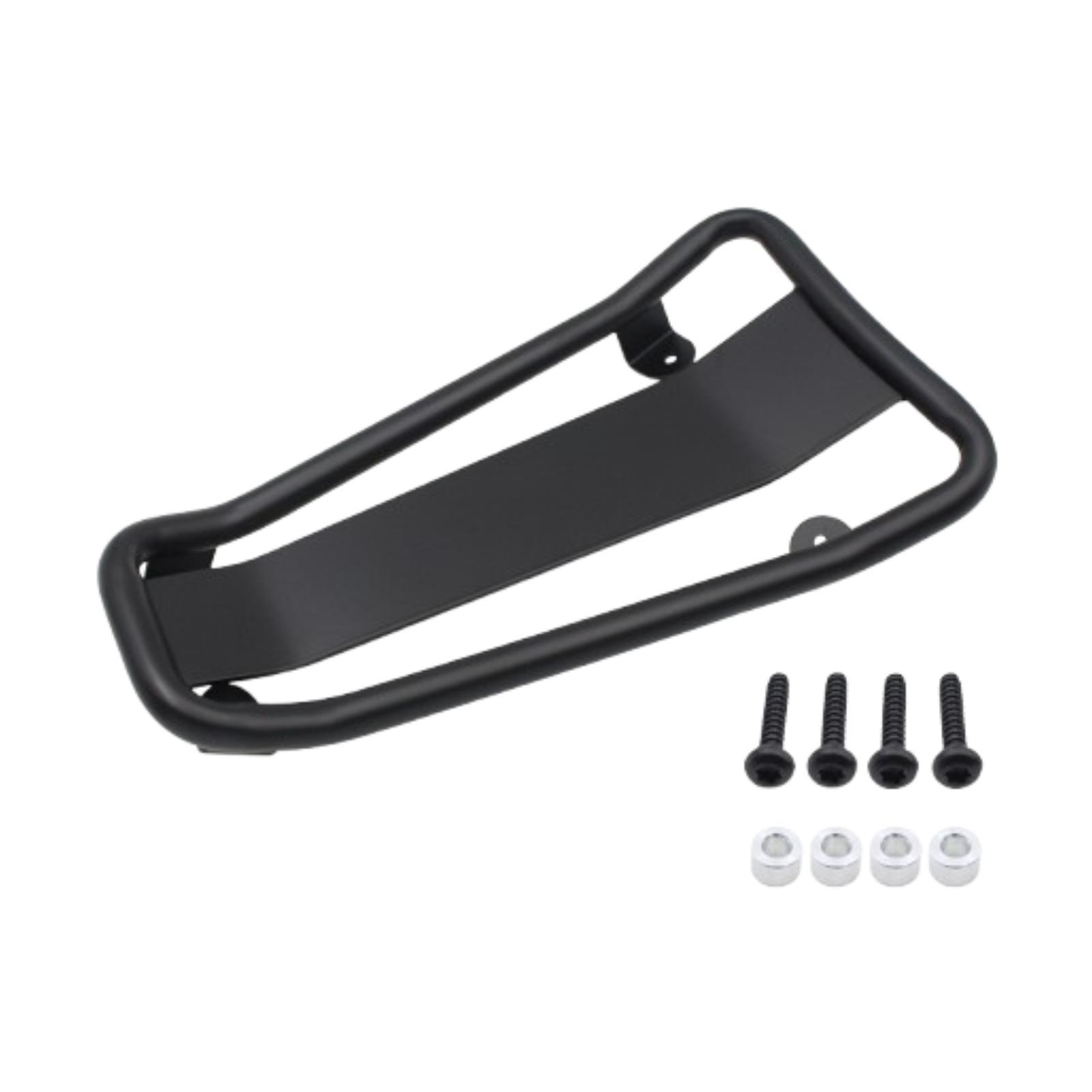 

Portable Motorcycle Luggage Rack Metal Foot Pedal Storage Holder Easy Install for Vespa Sprint Primavera чорний