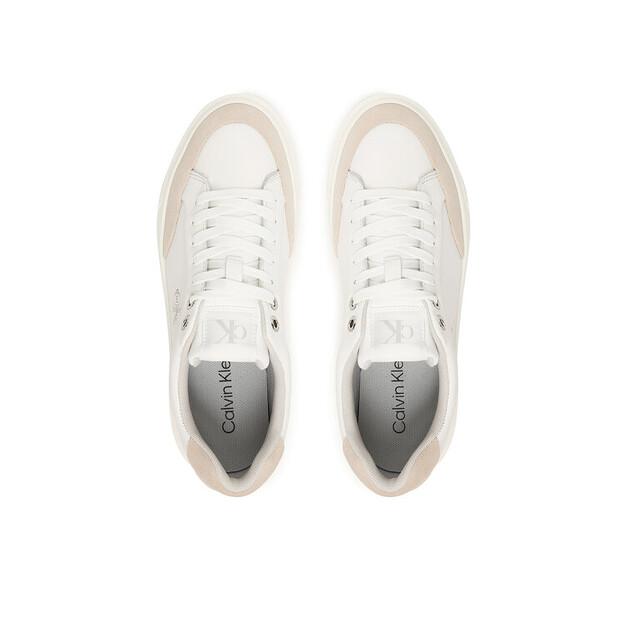 Кроссовки Calvin Klein Basket Cupsole Laceup Lth Mix