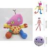 Der erstaunliche digitale Zirkus Plüsch Magische Zahl Zirkus Kaninchen Clown Puppe Lila Blase 15cm