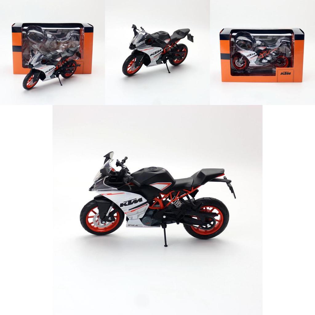 Ktm Rc390 Alloy Model Motorcycle 1:12 Scale Offroad Rc Bike Collectible Toy For Enthusiasts
