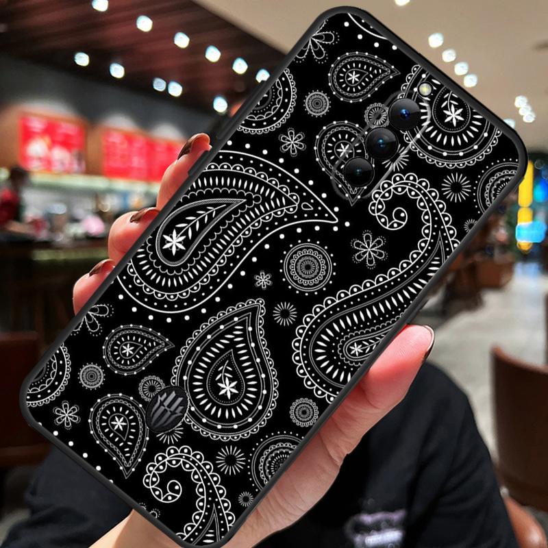 Paisley Pattern Case For ZTE Nubia Red Magic 11 10 8 9 8S 9S 10S Pro Plus 10 Air 5G 6R 6 7 6S 7S Pro Cover