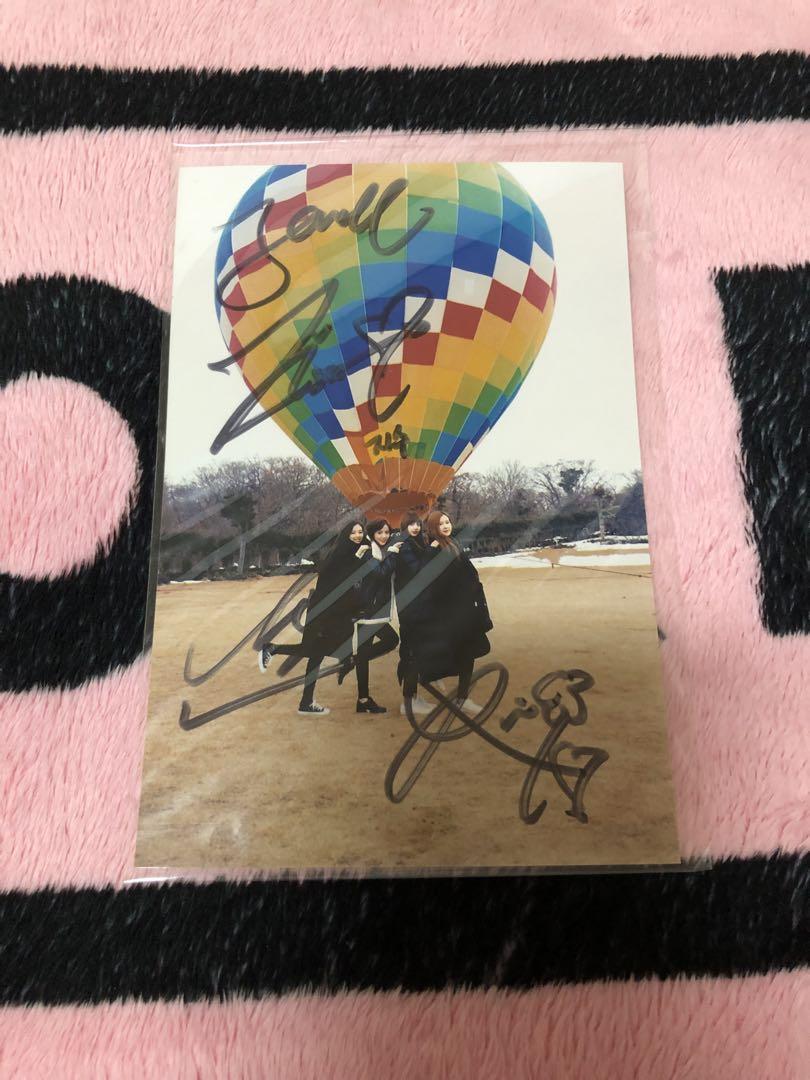 

[USED] BLACKPINK autograph