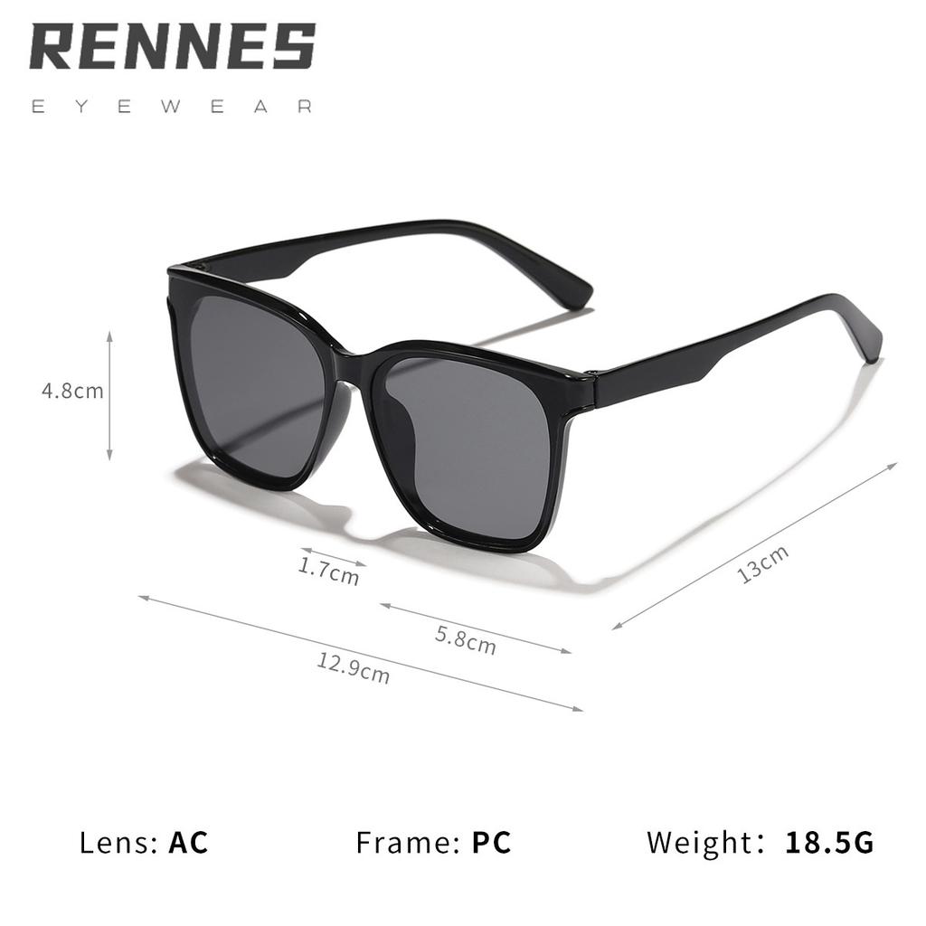Rennes new children's large box fashion versatile sunglasses outdoor travel candy-colored sunglasses