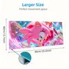 Sonic the Hedgehog Print  Cushion Non-slip Laptop Tablet Big Mousepad XXL Mat Mini PC Playmat With Lock Edge