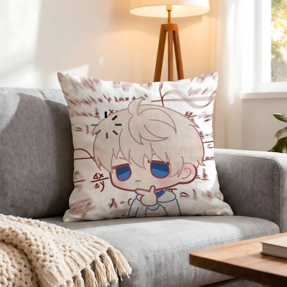 Game Love And Deepspace Cushion Cover 1Pcs Decorative Covers Soft Cushion Case For Sofa Couch Decor 40X40 45X45 Pillowcases
