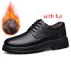 Men Genuine Leather Casual Shoes Lace Up Soft Sole Shoes Luxury Middle-aged Old Man Business Oxfords Shoes Big Size 49 50