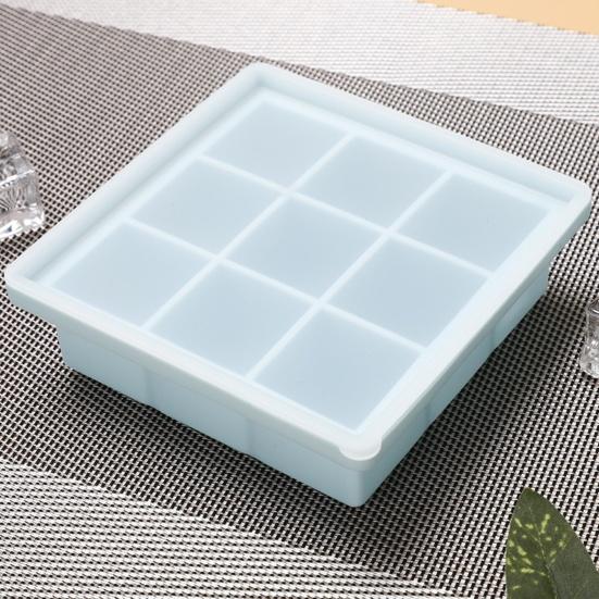Ice Cube Scentless Mold Safe Flexible 45915 Grids Food Grade Silicone Ice Cube
