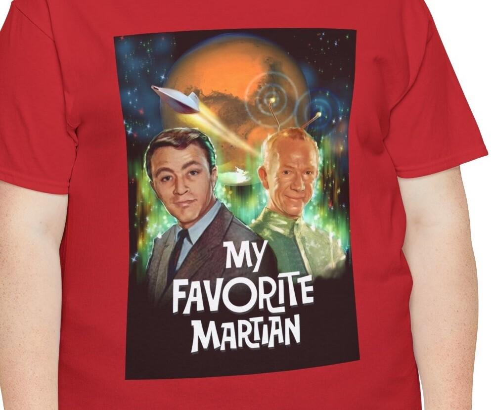 

My Favorite Martian (1963-66) T-Shirt Sci-Fi Alien Mars Bill Bixby Ray Walston 4XL