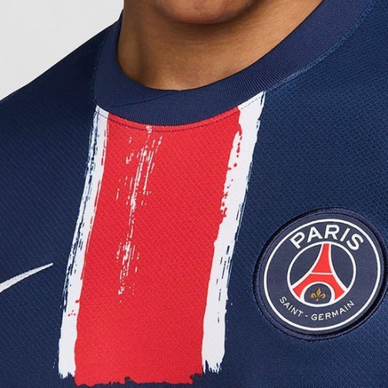 Nike Short Sleeve Tee Paris Saint Germain 2024 25 Stadium Home Dry Fit Soccer Replica Jersey Fn8795 411 S2405