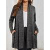 Women S Loose Lightweight Long Sleeve Cardigan With Pockets