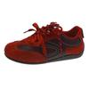 Women Flat Casual Sports Shoes Spring Comfortable Non Slip Outdoor Fashion Flats Casual Retro Lace-Up Soft Sole Female Sneakers