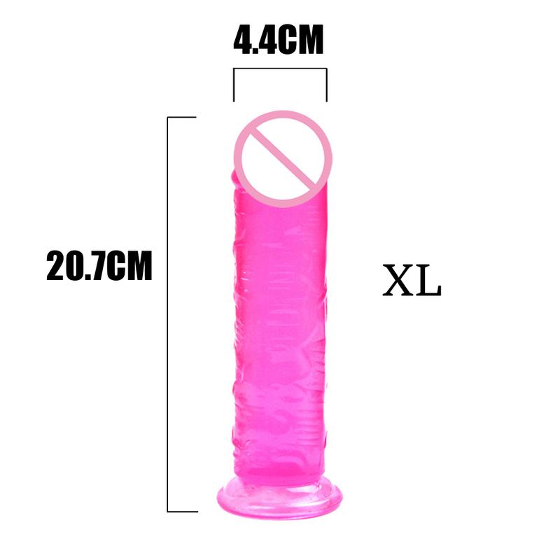 Realistic Silicone Big Anal Dildo God Rubber Penis Strap on For Adults 18 Women Men Butt Plug Adult Shop Sexual Wellness Products For Women And Couple