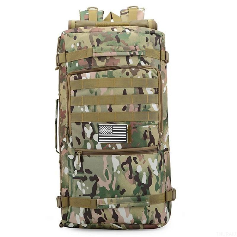 1000D Nylon Waterproof Outdoor Sturdy Tactical Backpack -Trekking,Fishing,Hunting, Camping 3in1 Bags