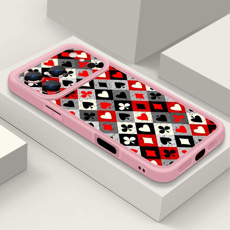 Vintage Totem Flower Printed Soft TPU Phone Case For iPhone 17 Pro Max 17e 16 15 14 13 Pro Max 16e 11 Shockproof Silicone Cover