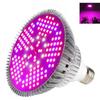 LED Grow Light - AIMOONSA - 24W 200 LEDs - E27 - Full Spectrum (166R+34B) - Interior
