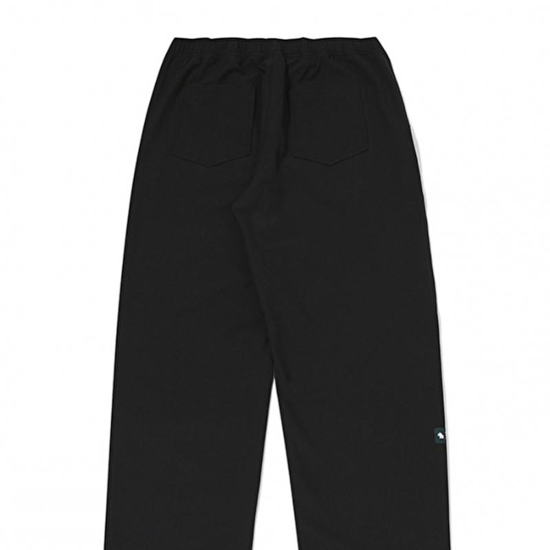 Stretch Brush Relax Pants  Black 