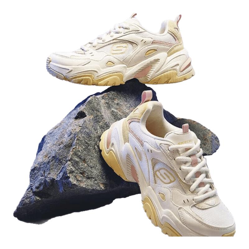 Skechers Women s Chunky Platform Casual Sneakers US 7