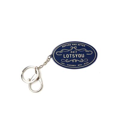 LOTS YOU lotsyou_Nostalgia Keyring Navy