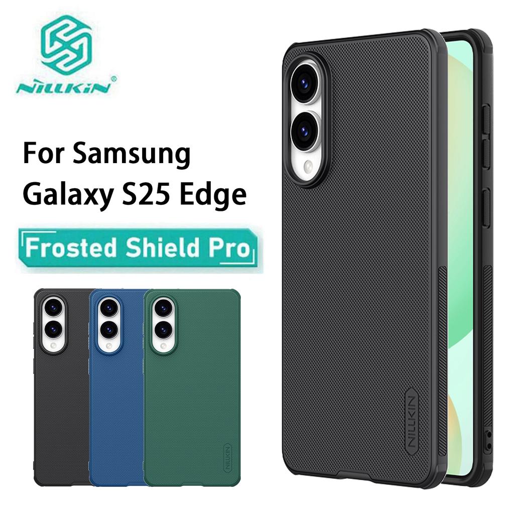 Pentru Husă Telefon Samsung Galaxy S25 Edge Nillkin Super Frosted Shield Pro Carcasă Dură PC+TPU Husă Spate Antishock