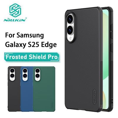 Für Samsung Galaxy S25 Edge Handyhülle Nillkin Super Frosted Shield Pro Hart PC+TPU Schale Stoßfeste Rückabdeckung