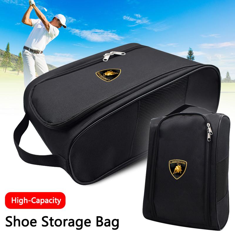 1pcs Car Emblem Sneaker Storage Bag Emblem Style Accessories For Lamborghini LP570 LP610 Urus LP700 LP770 Gallardo Aventador