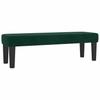 Box Spring Bed with Mattress Dark Green 180 x 200 cm Velvet