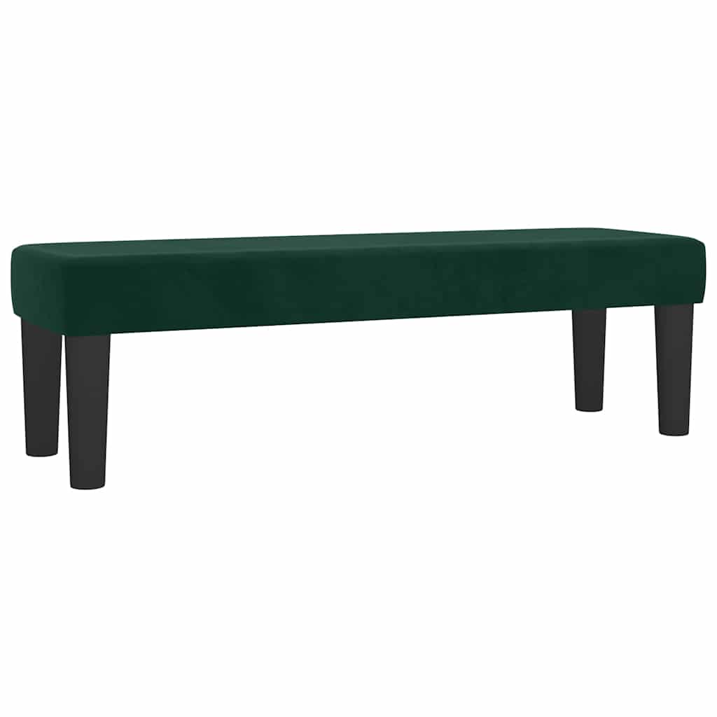Box Spring Bed with Mattress Dark Green 180 x 200 cm Velvet
