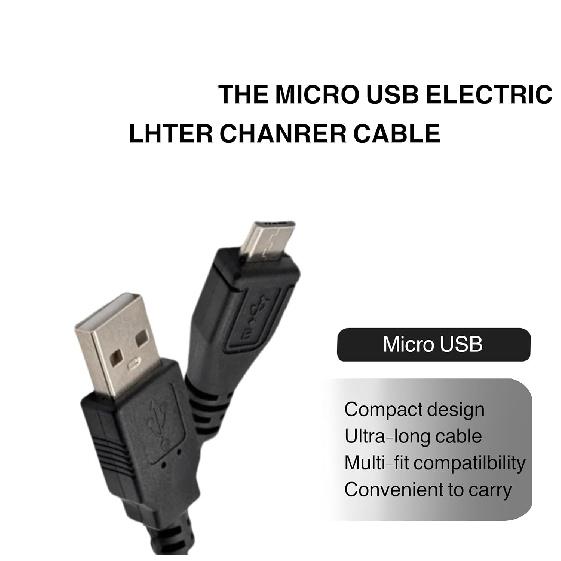 Replacement The Keyboard Micro USB Charging Cable Compatible with Rii, Corsair K57 K63 K83, Fintie, logitech K800 Y-R0011 Charging Cable (5FT)